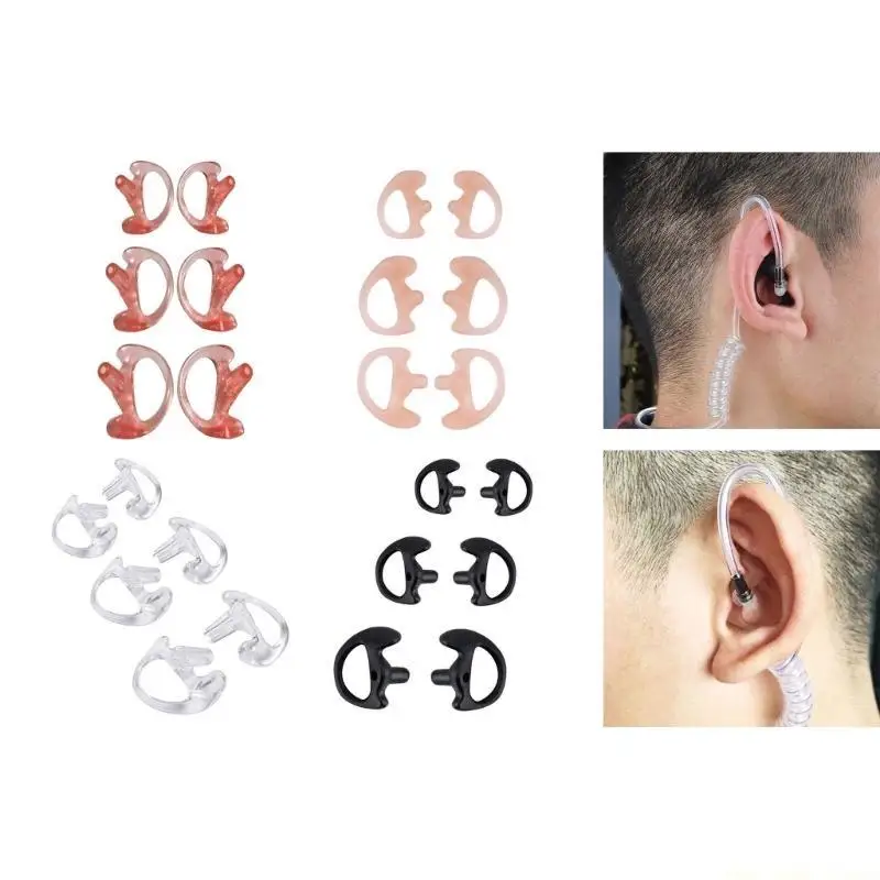 F62C Silicone Ear Mold for Two Way Radio Acoustic Tube Earpiece / Coil Tube Headset
F62C Silicone Ear Mold for Two Way Radio Acoustic Tube Earpiece / Coil Tube Headset