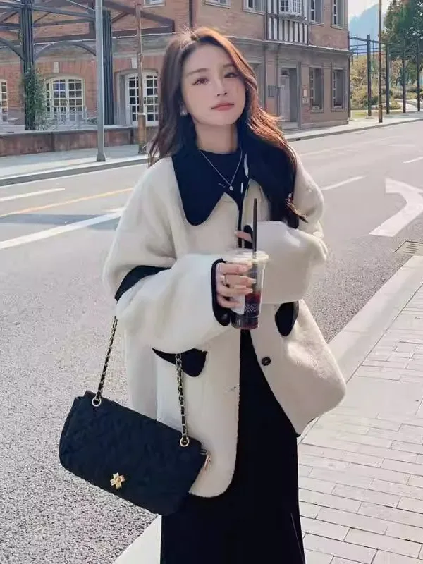 Large Size 300 Pounds Korean Style Color Block Lamb Fur Coat Men's Autumn Winter Double Sided Woolen Jacket Fashionable Urban...
Large Size 300 Pounds Korean Style Color Block Lamb Fur Coat Men's Autumn Winter Double Sided Woolen Jacket Fashionable Urban...