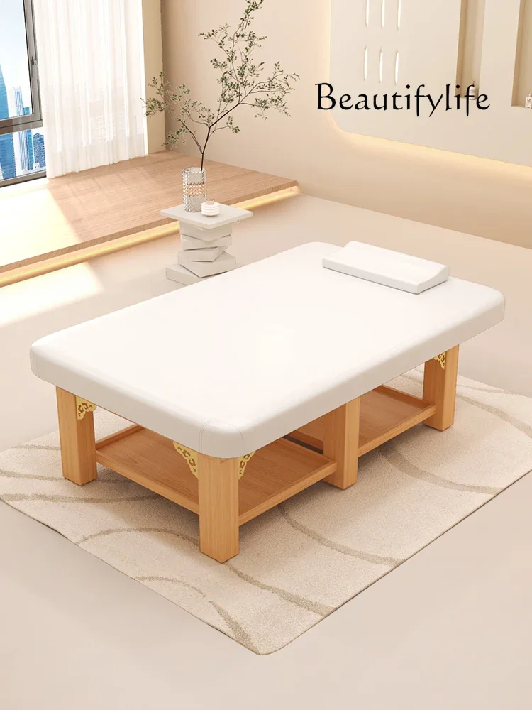 plus-Sized Solid Wood Facial Bed Widened Massage Couch Back Massage Beauty Salon Special Ear Cleaning Latex Bed
plus-Sized Solid Wood Facial Bed Widened Massage Couch Back Massage Beauty Salon Special Ear Cleaning Latex Bed