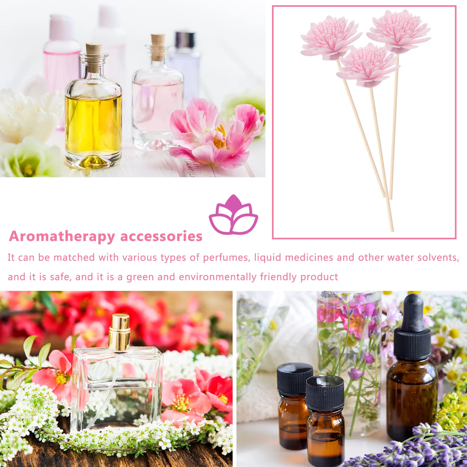 100 Pcs Artificial Chrysanthemums Flowers Bouquet Fake Heads Delphinium Aromatherapy Diffuser Pink
100 Pcs Artificial Chrysanthemums Flowers Bouquet Fake Heads Delphinium Aromatherapy Diffuser Pink