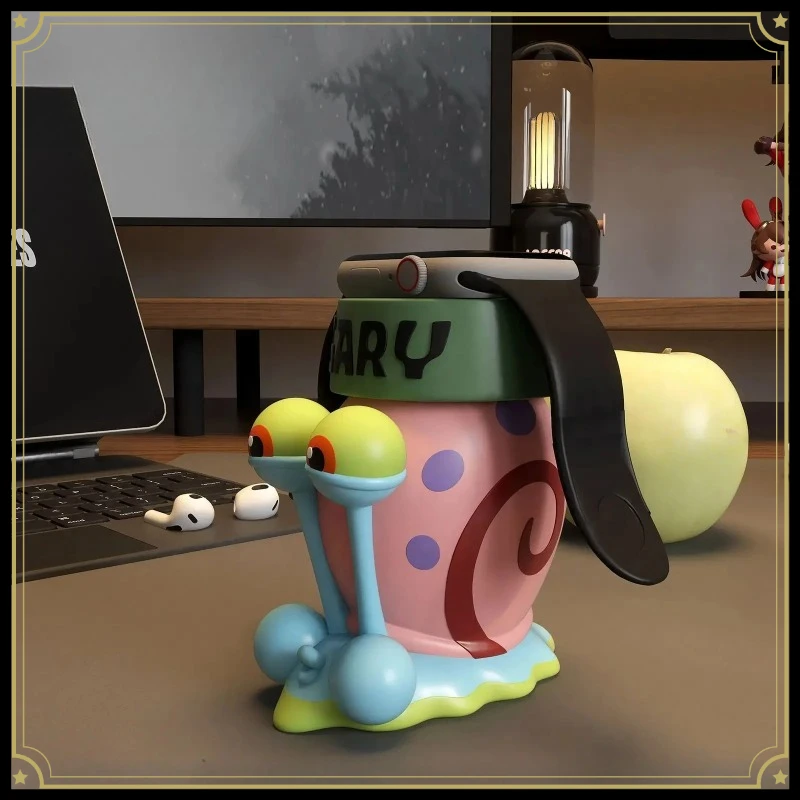 New Gary the Snail Universal Watch Charging Stand Office Desktop Creative Cartoon Decorative Ornament Yellow Sponge Merchandise
New Gary the Snail Universal Watch Charging Stand Office Desktop Creative Cartoon Decorative Ornament Yellow Sponge Merchandise