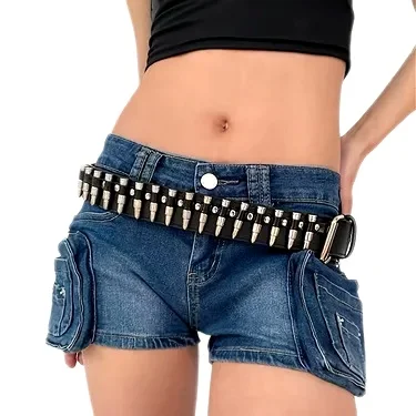Cross-border Hot-selling Men's Bullet Belts, European and American Punk Style Rivet Belts, Women's Fashion Versatile Personalized Belts
Cross-border Hot-selling Men's Bullet Belts, European and American Punk Style Rivet Belts, Women's Fashion Versatile Personalized Belts