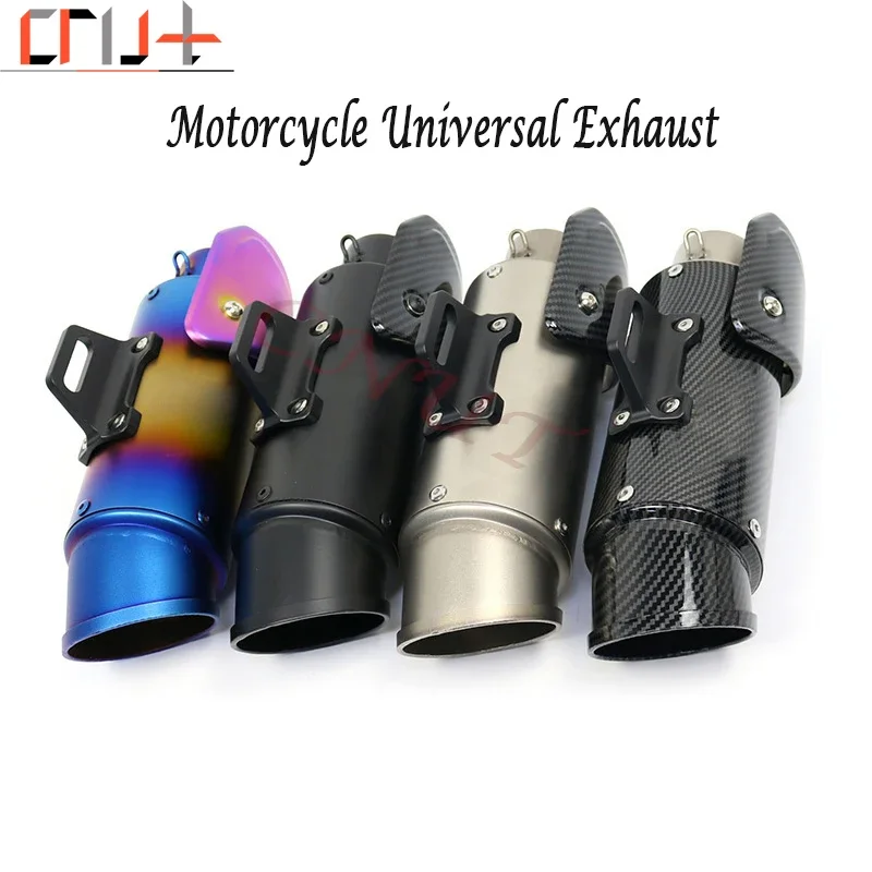 51MM Universal Stainless steel Motorcycle Exhaust Escape Moto Modified Muffler For Kawasaki Z1000 ZX6R R3 KTM 125 Z250 R6
51MM Universal Stainless steel Motorcycle Exhaust Escape Moto Modified Muffler For Kawasaki Z1000 ZX6R R3 KTM 125 Z250 R6