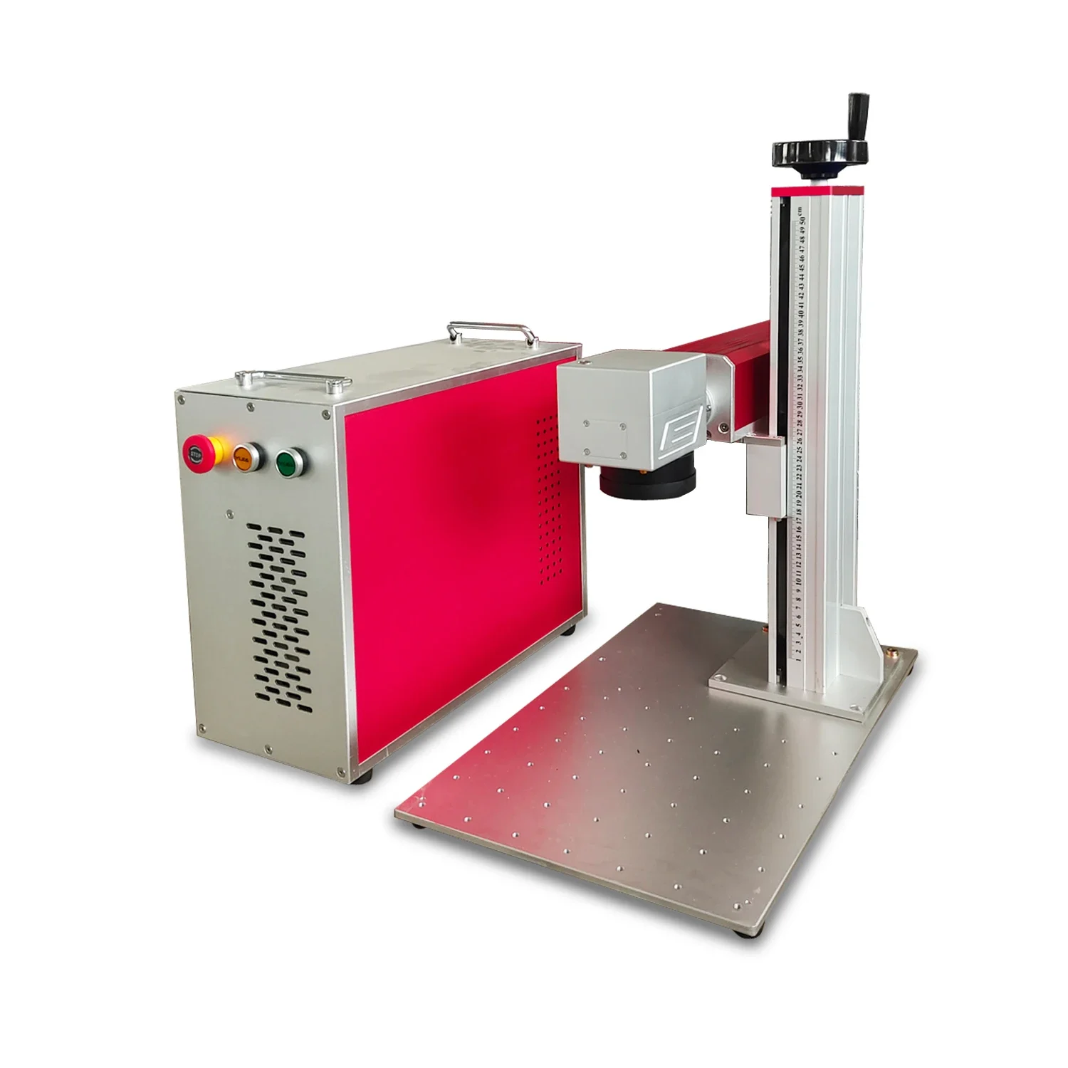 30w fiber laser marking machine with rotary Double Red Dot EZCAD SG7110 Galvo Head for Metal Engraving Cutting 300*300mm Size
30w fiber laser marking machine with rotary Double Red Dot EZCAD SG7110 Galvo Head for Metal Engraving Cutting 300*300mm Size