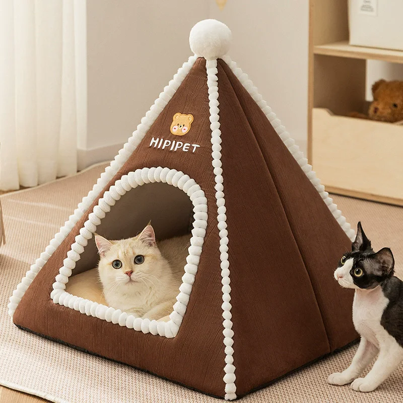 Cat Bed Warm Winter Dog Kennel Detachable Washable Dog Bed Deep Sleep Tent for Medium and Large Dogs Pet Supplies
Cat Bed Warm Winter Dog Kennel Detachable Washable Dog Bed Deep Sleep Tent for Medium and Large Dogs Pet Supplies