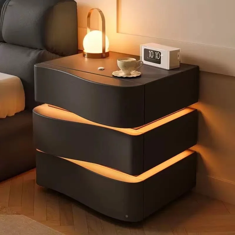 *&2025 Modern Cream Style Solid Wood Bedside Table with Intelligent Storage Cabinet Luxury New Entry for Bedroom Home
*&2025 Modern Cream Style Solid Wood Bedside Table with Intelligent Storage Cabinet Luxury New Entry for Bedroom Home