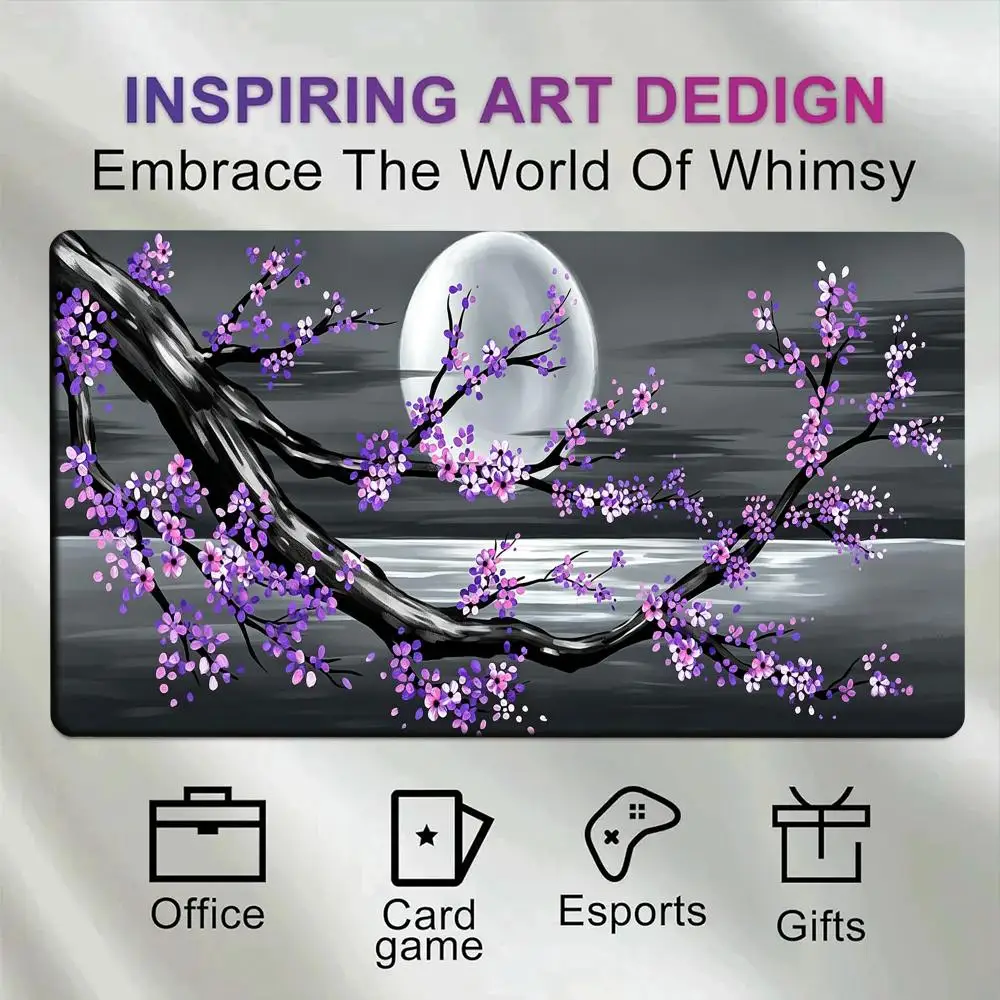 Black White Floral Moon Design Large Mouse Pad Gaming Mats Rubber Anti-Slip Desk Pad Edge Locking Office Mat PC Accessories
Black White Floral Moon Design Large Mouse Pad Gaming Mats Rubber Anti-Slip Desk Pad Edge Locking Office Mat PC Accessories