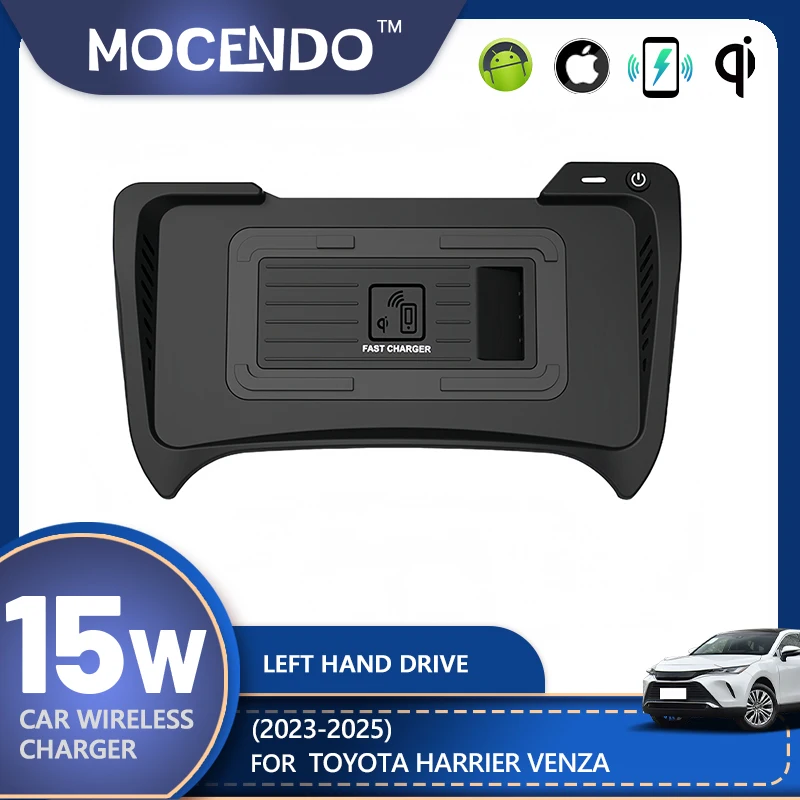 Car wireless charger For Toyota Harrier Venza 2023-2025 car accessories tools car charger fast charging fit xiaomi,iphone phone
Car wireless charger For Toyota Harrier Venza 2023-2025 car accessories tools car charger fast charging fit xiaomi,iphone phone
