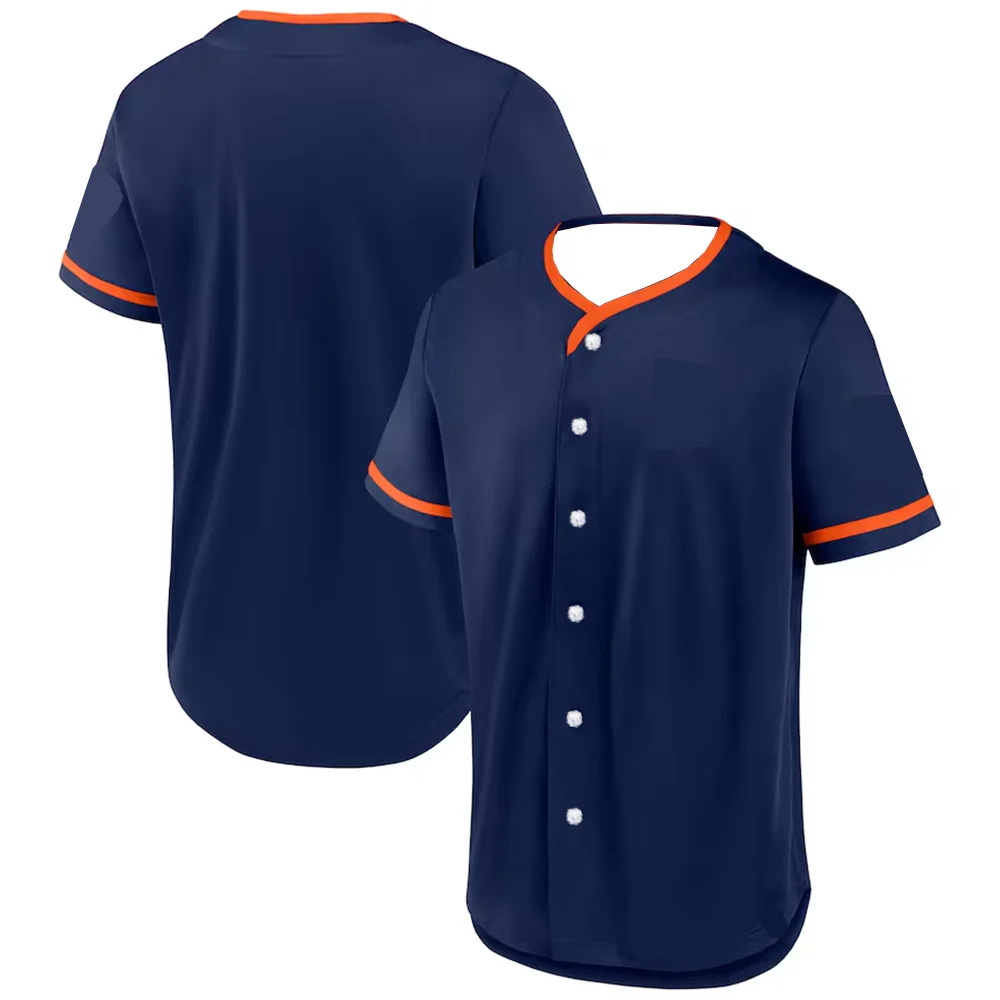Summer Dark Retro Baseball Jersey Short-sleeved Button Quick-drying Loose Sweat-absorbing Men's And Women's Sports T-shirt
Summer Dark Retro Baseball Jersey Short-sleeved Button Quick-drying Loose Sweat-absorbing Men's And Women's Sports T-shirt