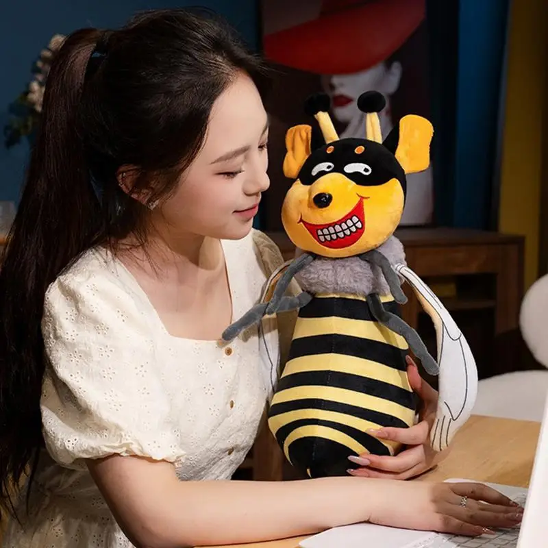 Bee Dog Plush Huggable Plush Toy Funny Doll Throw Pillow Soft Adorable Companion For Home Sofa Decoration For Birthday Easter
Bee Dog Plush Huggable Plush Toy Funny Doll Throw Pillow Soft Adorable Companion For Home Sofa Decoration For Birthday Easter
