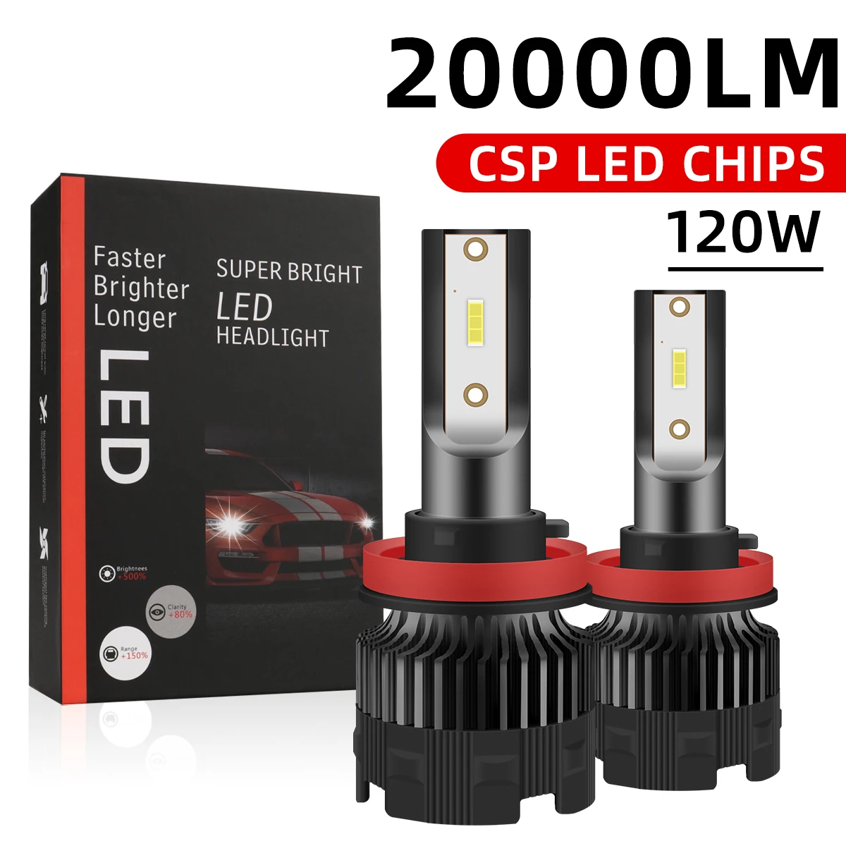 H4 H7 Led Canbus Car Headlights Bulbs H11 H8 H9 H1 HB3 9005 HB4 9006 300W Fog Light Turbo Lamp For Car Lamps Plug&Play 6000K 12V
H4 H7 Led Canbus Car Headlights Bulbs H11 H8 H9 H1 HB3 9005 HB4 9006 300W Fog Light Turbo Lamp For Car Lamps Plug&Play 6000K 12V