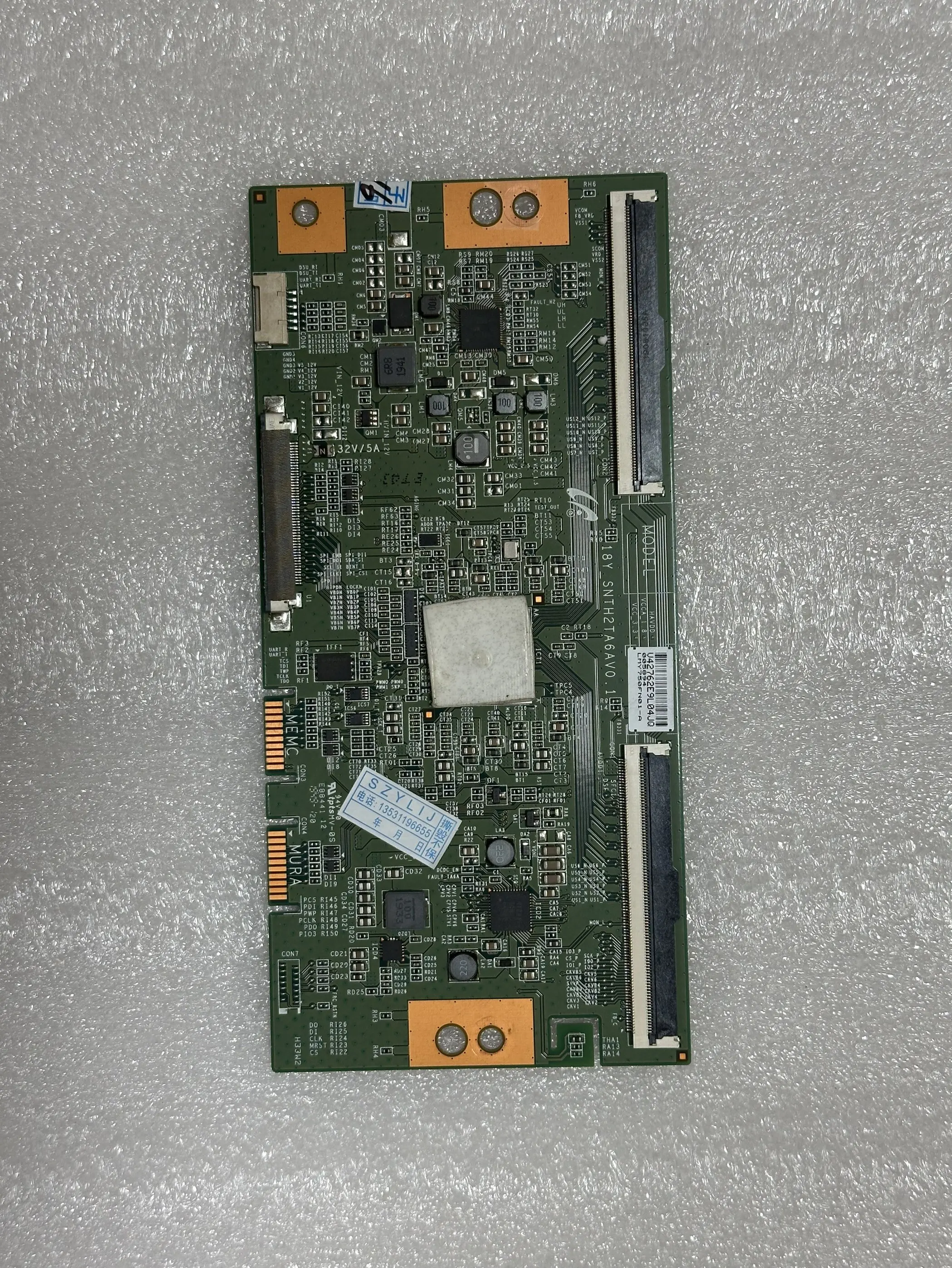 Логическая плата 75X8000G Tcon TV board 18Y-SNTH2TA6AV0.1, экран LMY750FN01-A
Логическая плата 75X8000G Tcon TV board 18Y-SNTH2TA6AV0.1, экран LMY750FN01-A