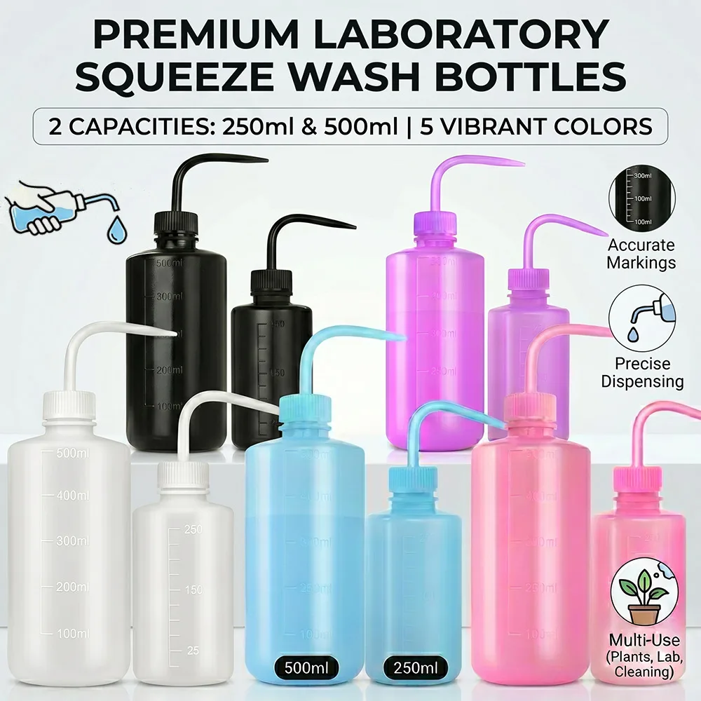 500ml/250ml Tattoo Squeeze Wash Bottle Plastic Watering Cleaning Lab Bottle with Scale Rinse Water Bottle Tattoo Accessories
500ml/250ml Tattoo Squeeze Wash Bottle Plastic Watering Cleaning Lab Bottle with Scale Rinse Water Bottle Tattoo Accessories