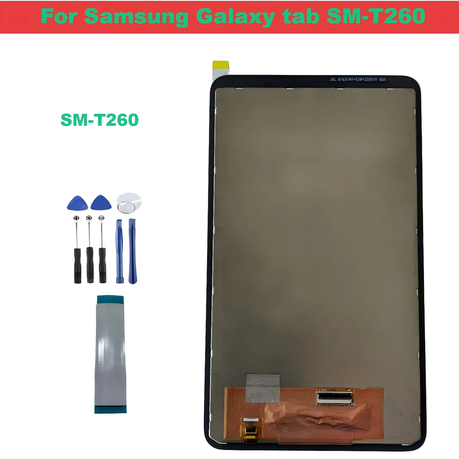 НОВЫЙ ЖК-дисплей с сенсорным экраном и дигитайзером для Samsung Galaxy Tab SM-T260 T260, в комплекте с инструментами для сборки
НОВЫЙ ЖК-дисплей с сенсорным экраном и дигитайзером для Samsung Galaxy Tab SM-T260 T260, в комплекте с инструментами для сборки