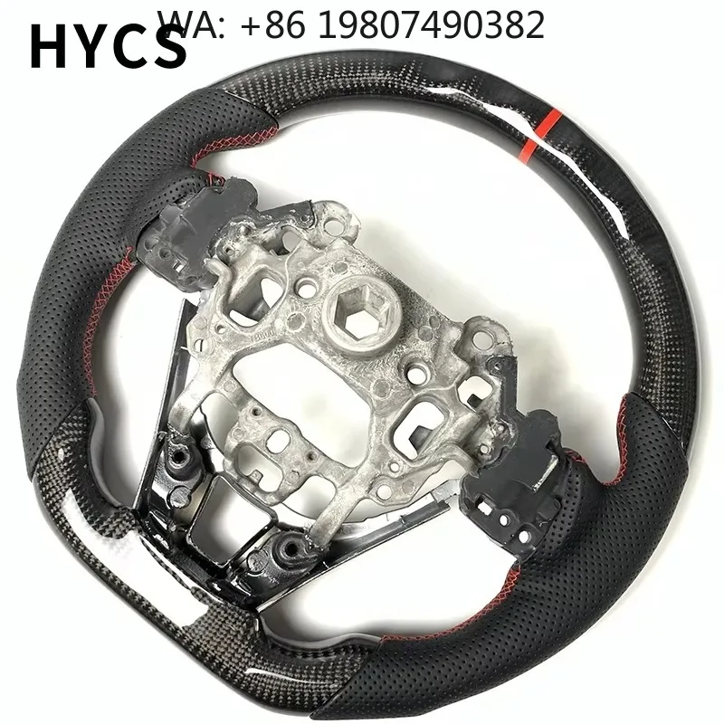 JDM Racing Carbon Fiber Steering Wheel, Midsize Car Tuning, Universal Automotive Interior Modification Parts
JDM Racing Carbon Fiber Steering Wheel, Midsize Car Tuning, Universal Automotive Interior Modification Parts