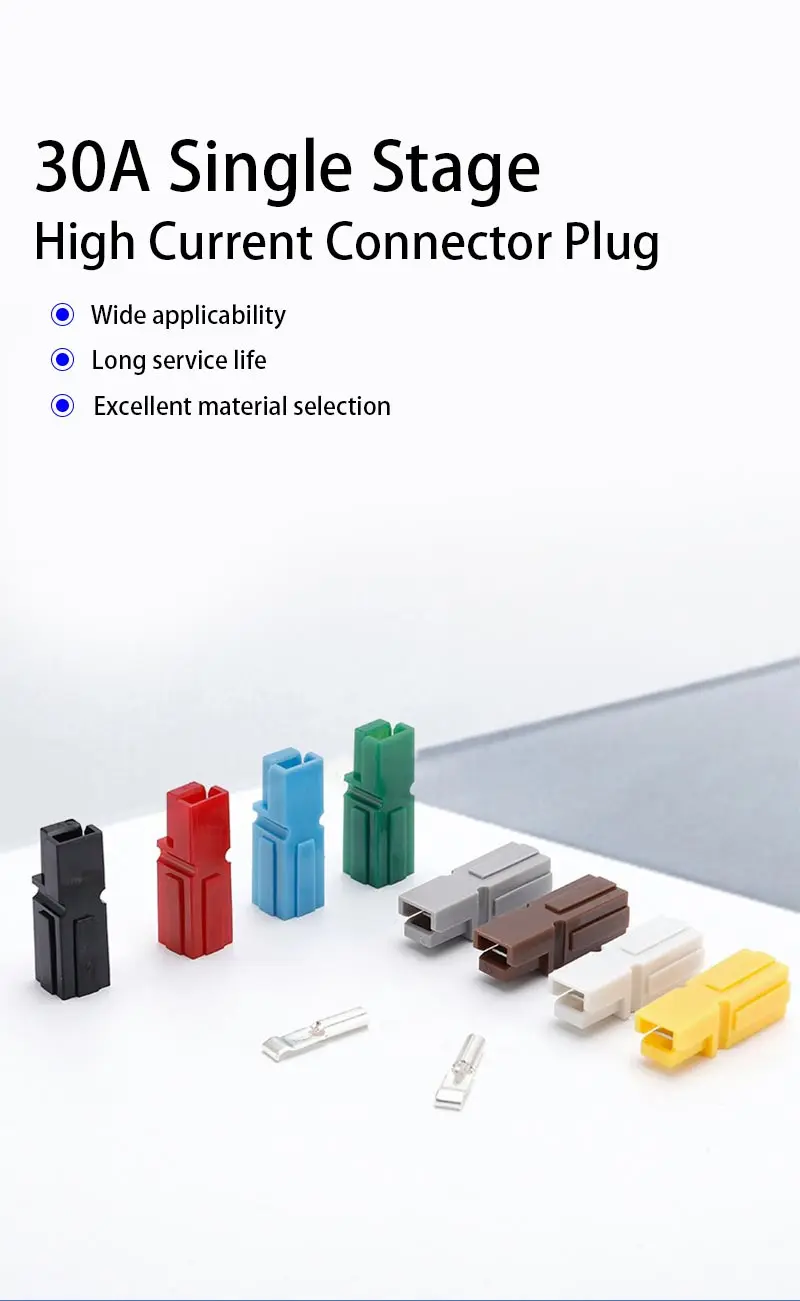 6PCS 30A/45A Amp Plug 600V Compatible For Powerpole Connector With Rubber Dust Cover Sleeves For Electric Equipments
6PCS 30A/45A Amp Plug 600V Compatible For Powerpole Connector With Rubber Dust Cover Sleeves For Electric Equipments