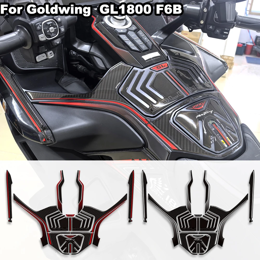 For Honda Goldwing Gold wing GL1800 LG 800 F6B Tour Motorcycle Body Fairing Protector Tank Knee Pad 3D Stickers Decals 2022-
For Honda Goldwing Gold wing GL1800 LG 800 F6B Tour Motorcycle Body Fairing Protector Tank Knee Pad 3D Stickers Decals 2022-