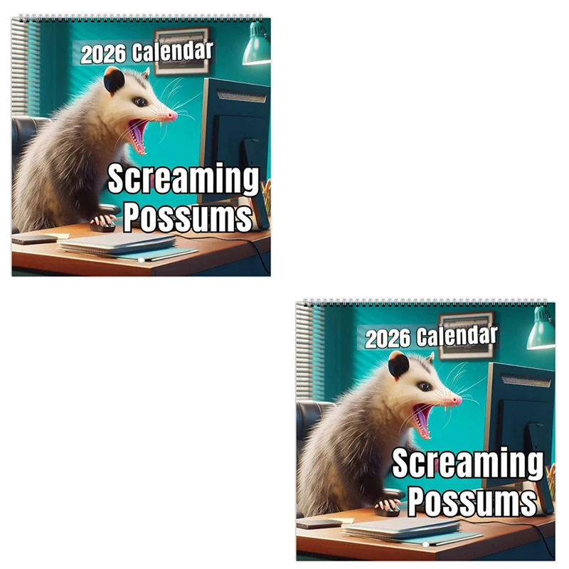 2026 Screaming Opossum Calendar New Monthly Planner Funny Opossum Picture Home Ornaments Novelty Year 12 Month Schedule
2026 Screaming Opossum Calendar New Monthly Planner Funny Opossum Picture Home Ornaments Novelty Year 12 Month Schedule