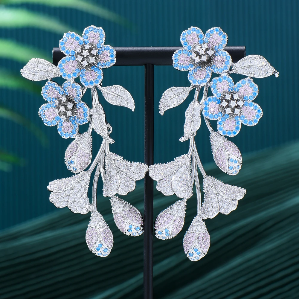 GODKI Sweety Daily Flower Earrings For Women Wedding Cubic Zirconia Dubai Bridal Earrings Costume Jewelry 2024 Summer Party
GODKI Sweety Daily Flower Earrings For Women Wedding Cubic Zirconia Dubai Bridal Earrings Costume Jewelry 2024 Summer Party