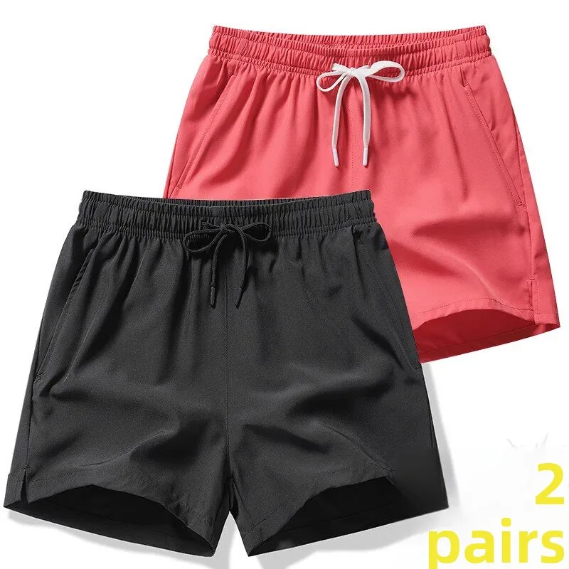 Men's Summer Ice Silk Short Pants Loose Fit Quick Dry Running Sport 34 Length Casual Comfortable Polyester Fiber Shorts
Men's Summer Ice Silk Short Pants Loose Fit Quick Dry Running Sport 34 Length Casual Comfortable Polyester Fiber Shorts