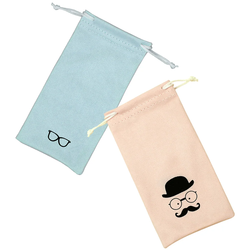 2 Pcs Glasses Bag Easy to Clean Sleeve Felt Soft Sunglasses Pouch Beam Port Storage Reusable Fiber Suede Travel
2 Pcs Glasses Bag Easy to Clean Sleeve Felt Soft Sunglasses Pouch Beam Port Storage Reusable Fiber Suede Travel