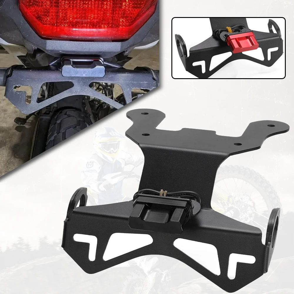 CRF1100L Africatwin Motorcycle License Plate Holder For Honda CRF 1100 L Africa Twin DCT ES Adventure Sports 2020 2021 2022 2023
CRF1100L Africatwin Motorcycle License Plate Holder For Honda CRF 1100 L Africa Twin DCT ES Adventure Sports 2020 2021 2022 2023