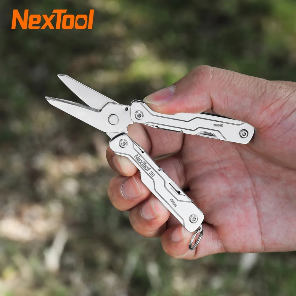 NexTool Mini Sailor Scissors S0 8-In-1 Micro Multitools Keychain EDC Portable Mini Pocket Scissors Outdoor Emergency Hand Tools
NexTool Mini Sailor Scissors S0 8-In-1 Micro Multitools Keychain EDC Portable Mini Pocket Scissors Outdoor Emergency Hand Tools
