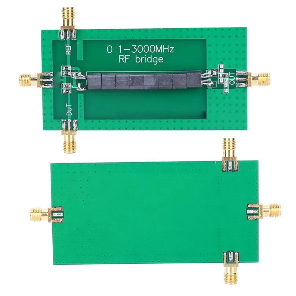 2pcs Standing Wave Ratio For SMA SWR Reflection Coefficient Return Loss Analyzer Module 0.1-3000MHz VSWR Bridge Accessories
2pcs Standing Wave Ratio For SMA SWR Reflection Coefficient Return Loss Analyzer Module 0.1-3000MHz VSWR Bridge Accessories