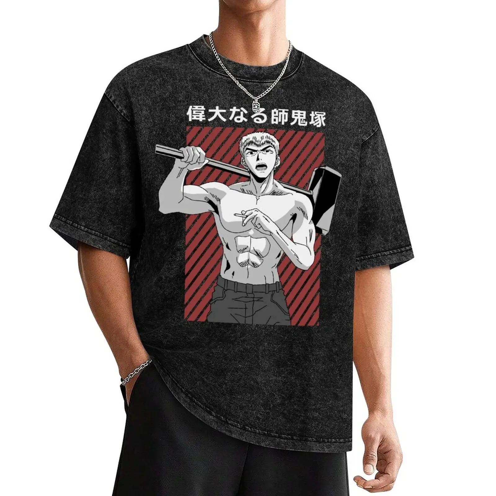 Eikichi Onizuka T-Shirt rapper graphic tees vintage graphic tee blanks oversizeds mens fashion
Eikichi Onizuka T-Shirt rapper graphic tees vintage graphic tee blanks oversizeds mens fashion