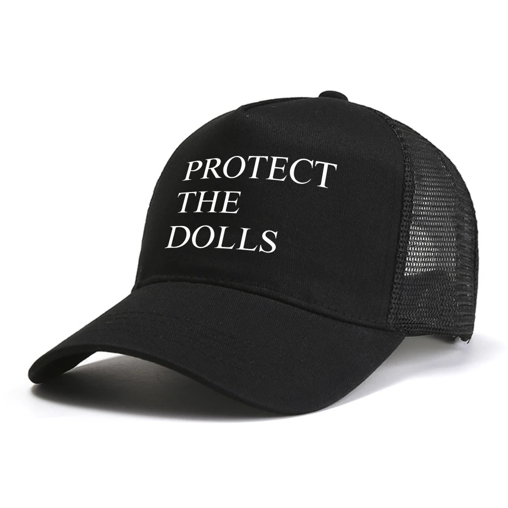Protect The Dolls baseball cap Men Women Print Pride Human Rights caps outdoor casual adjustable mesh breathable trucker hat
Protect The Dolls baseball cap Men Women Print Pride Human Rights caps outdoor casual adjustable mesh breathable trucker hat
