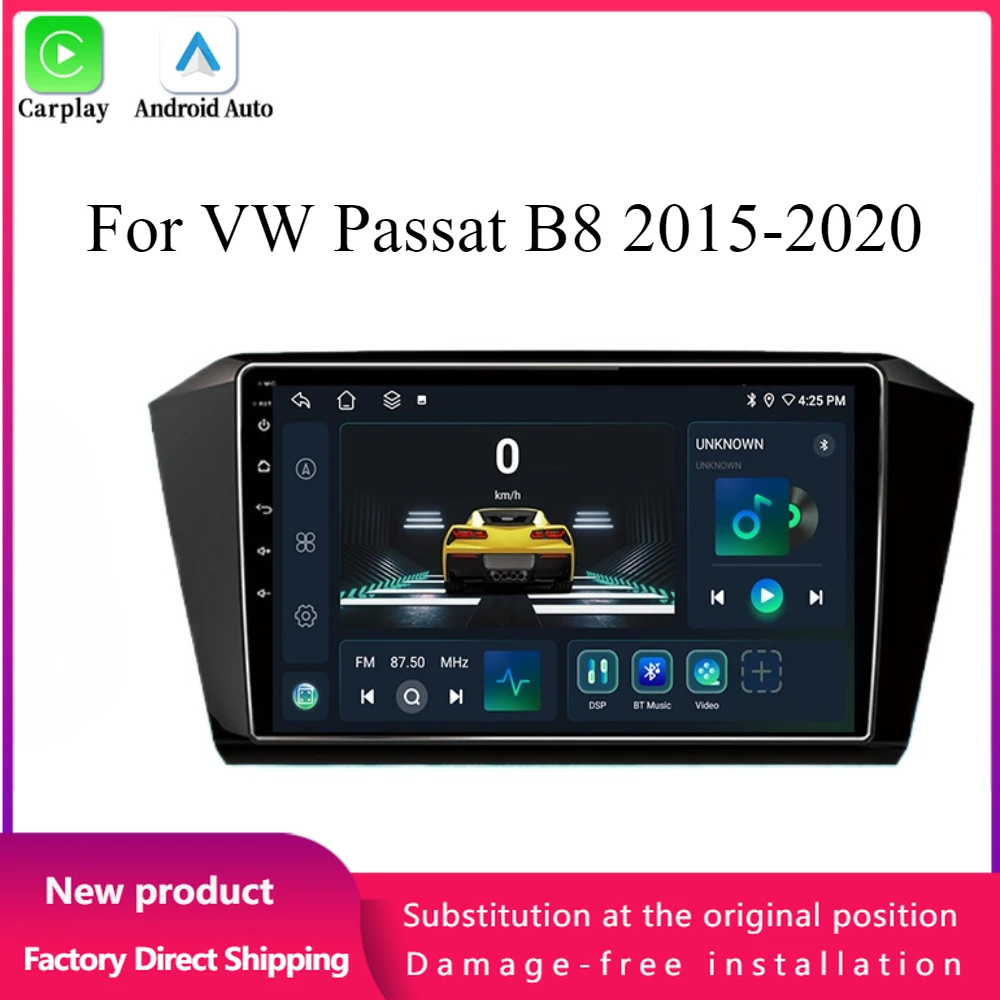 For VW Passat B8 2015-2020 Multimedia Auto Radio 4G GPS Navigation Bluetooth Wireless Carplay Car Radio Multimedia Touch Screen
For VW Passat B8 2015-2020 Multimedia Auto Radio 4G GPS Navigation Bluetooth Wireless Carplay Car Radio Multimedia Touch Screen