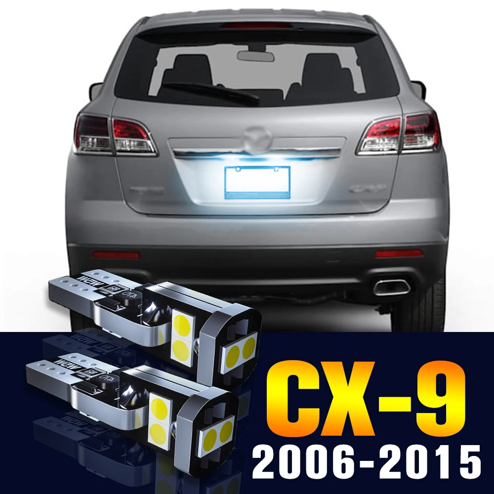 2pcs LED License Plate Light Bulb Number Lamp For Mazda CX-9 CX 9 CX9 TB 2006-2015 2009 2010 2011 2012 2013 2014 Accessories
2pcs LED License Plate Light Bulb Number Lamp For Mazda CX-9 CX 9 CX9 TB 2006-2015 2009 2010 2011 2012 2013 2014 Accessories
