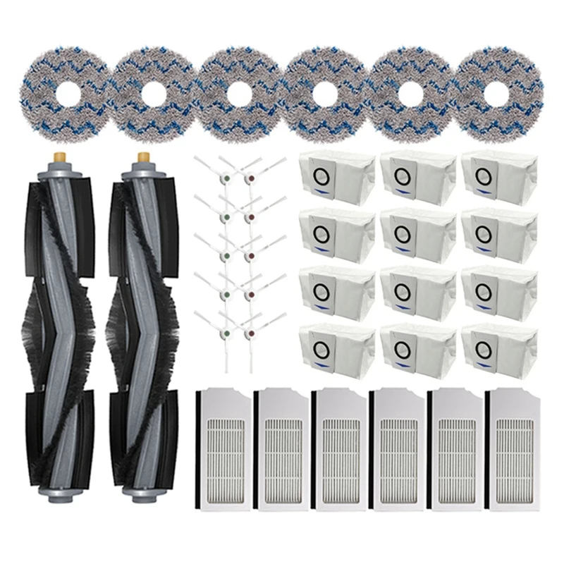 Robot Vacuum Cleaner Parts Dust Bag Hepa Filter Main Side Brush Mop Spare Parts For Ecovacs Deebot X1 OMNI / T10 OMNI
Robot Vacuum Cleaner Parts Dust Bag Hepa Filter Main Side Brush Mop Spare Parts For Ecovacs Deebot X1 OMNI / T10 OMNI