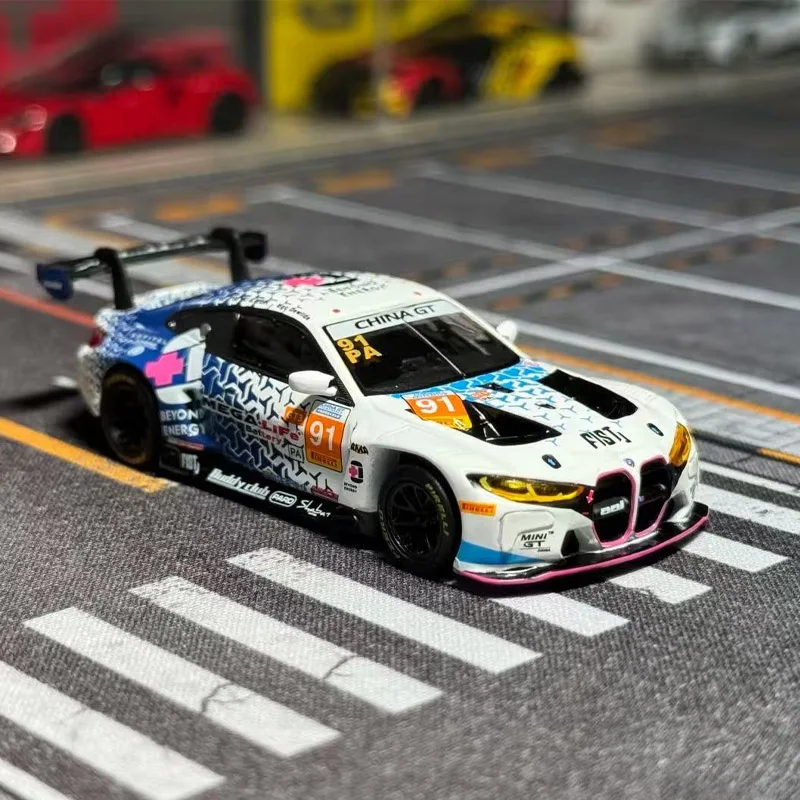 MINIGT 1:64 BMW M4 GT3 91 FIST Team AAI 2025 Китай GT MINI GT Dongguan Флагманский магазин Издание Литая под давлением модель автомобиля из сплава 
MINIGT 1:64 BMW M4 GT3 91 FIST Team AAI 2025 Китай GT MINI GT Dongguan Флагманский магазин Издание Литая под давлением модель автомобиля из сплава