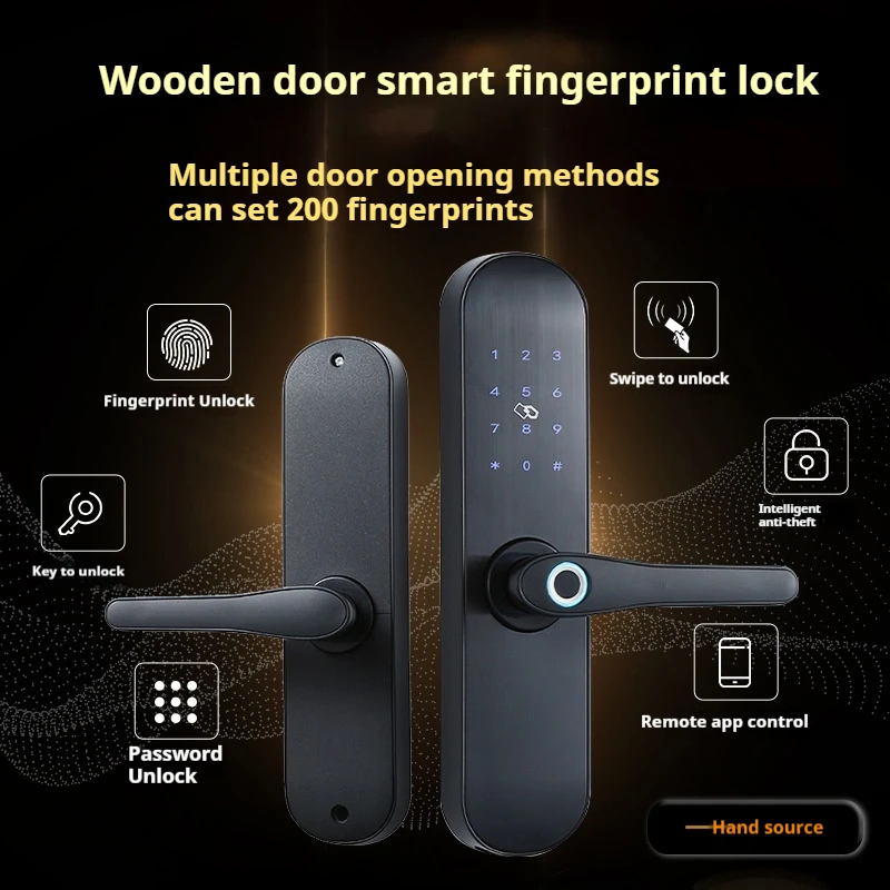 YBIN Electronic Smart Door Lock WiFi Bluetooth Electronic Digital Fingerprint Lock waterproof TTLOCK APP
YBIN Electronic Smart Door Lock WiFi Bluetooth Electronic Digital Fingerprint Lock waterproof TTLOCK APP