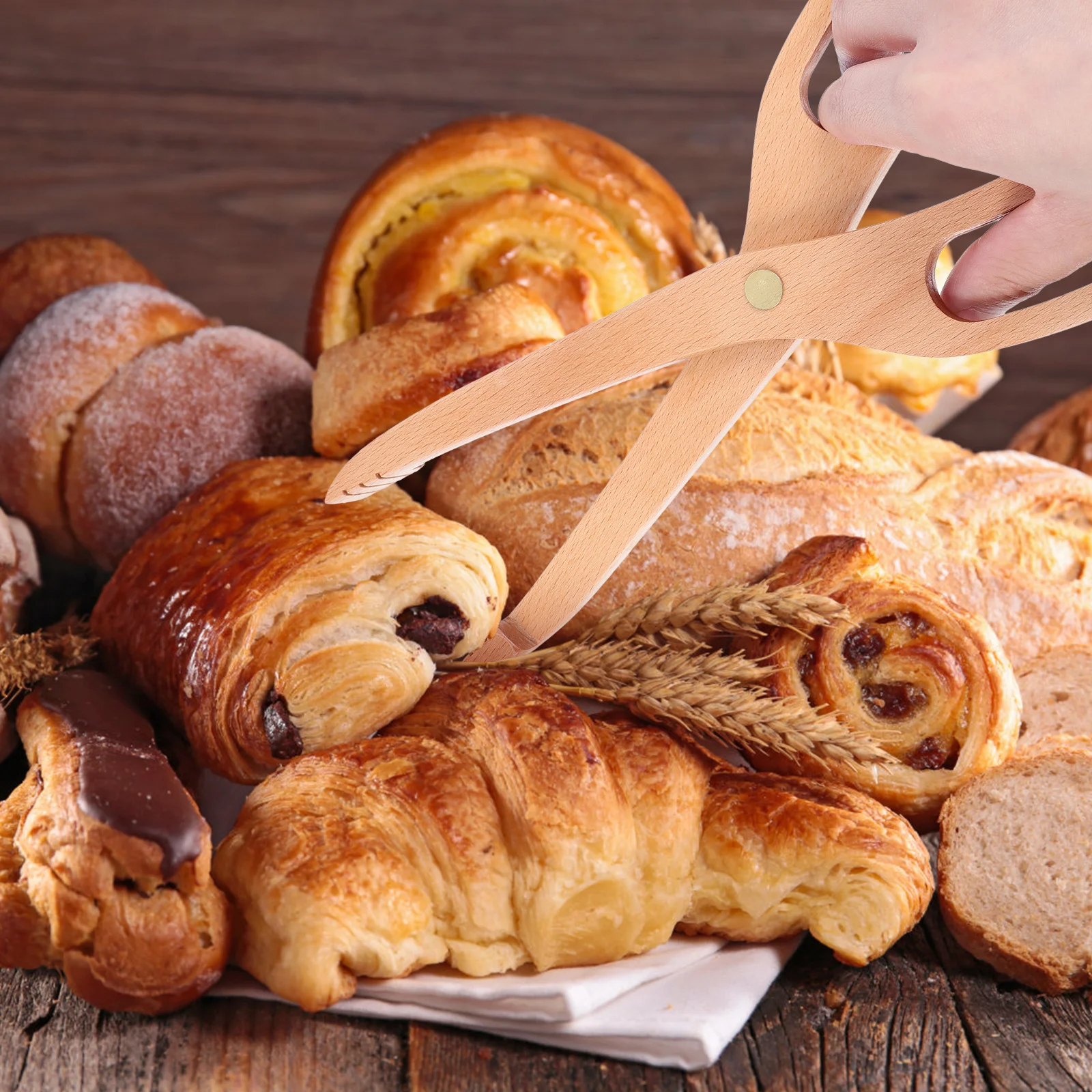 Wooden Kitchen Tong Bread Clamp Non-Slip Barbecue Clip Food Serving Clip Buffet Tong Cooking Tool Buffet Food Tongs
Wooden Kitchen Tong Bread Clamp Non-Slip Barbecue Clip Food Serving Clip Buffet Tong Cooking Tool Buffet Food Tongs