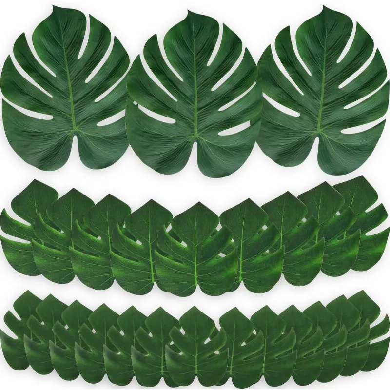 120pcs Artificial Palm Leaves Big Leaf Placemat Green Palm Leaves Party Decorations,Tropical Table Decor, Hawaiian Leaves Decor
120pcs Artificial Palm Leaves Big Leaf Placemat Green Palm Leaves Party Decorations,Tropical Table Decor, Hawaiian Leaves Decor
