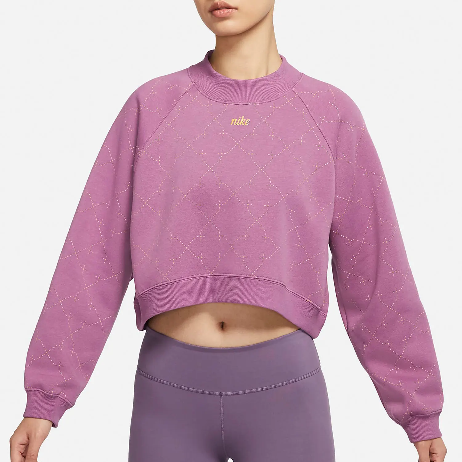 Nike genuine casual women's fashionable round neck sports training hoodie DM7281-507
Nike genuine casual women's fashionable round neck sports training hoodie DM7281-507