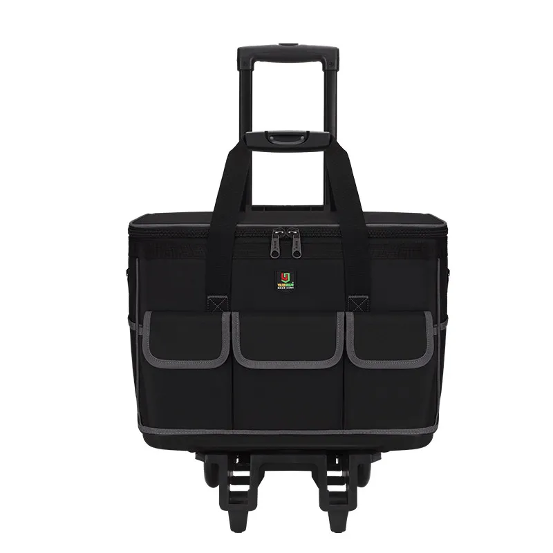 Многофункциональная сумка на колесиках, сумка для инструментов с колесами, сумка для инструментов для ремонта электрика, набор инструментов для аппаратного обеспечения большой емкости
Многофункциональная сумка на колесиках, сумка для инструментов с колесами, сумка для инструментов для ремонта электрика, набор инструментов для аппаратного обеспечения большой емкости