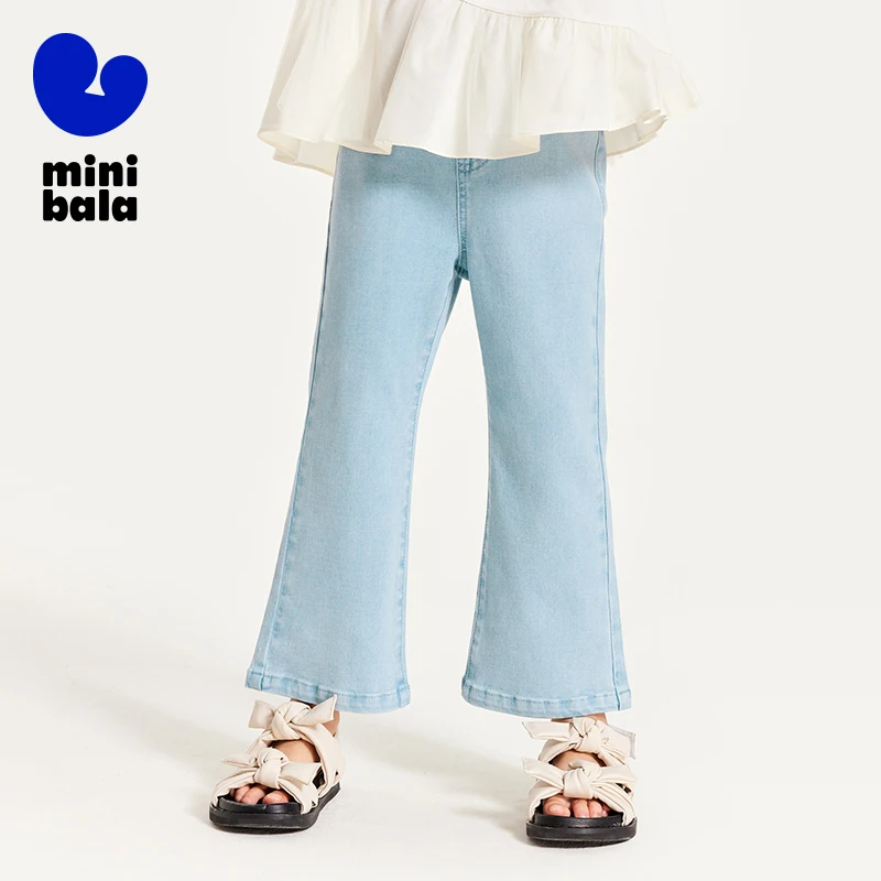 Детские удобные эластичные брюки Mini Bala с меньшим удерживанием, новая летняя версия, действительно мягкие расклешенные брюки
Детские удобные эластичные брюки Mini Bala с меньшим удерживанием, новая летняя версия, действительно мягкие расклешенные брюки
