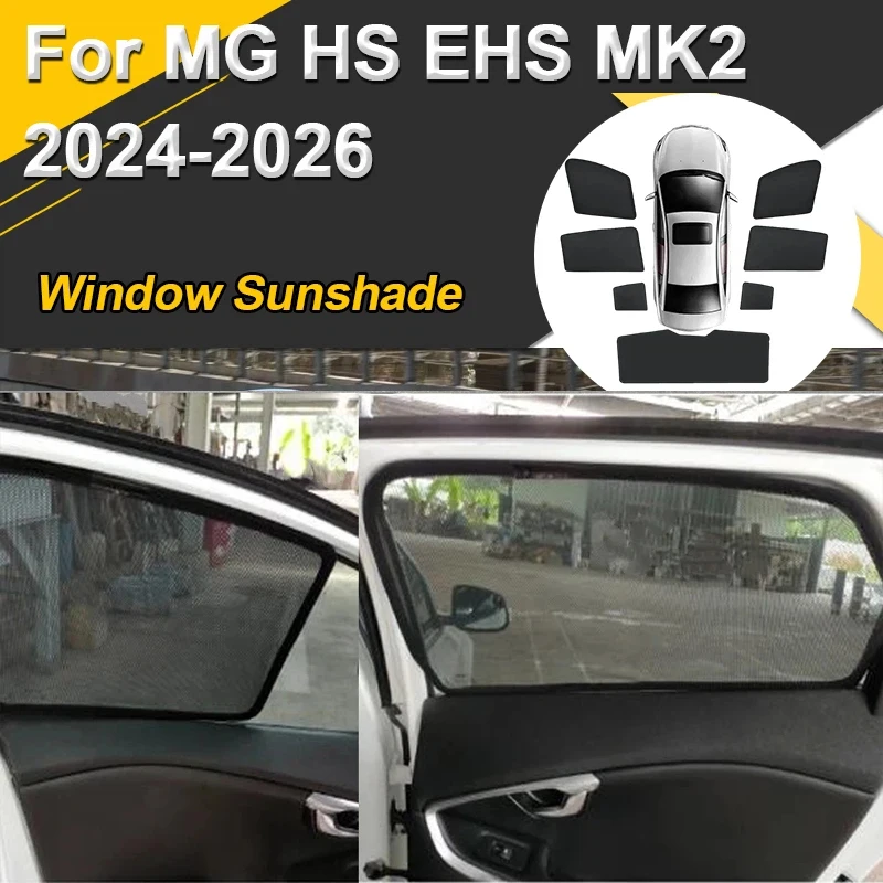 Car Sun Shades For MG HS EHS MK2 2024 2025 2026 Roewe RX5 Sunshades Magnetic Heat insulation Mesh Window Visor Accessories
Car Sun Shades For MG HS EHS MK2 2024 2025 2026 Roewe RX5 Sunshades Magnetic Heat insulation Mesh Window Visor Accessories