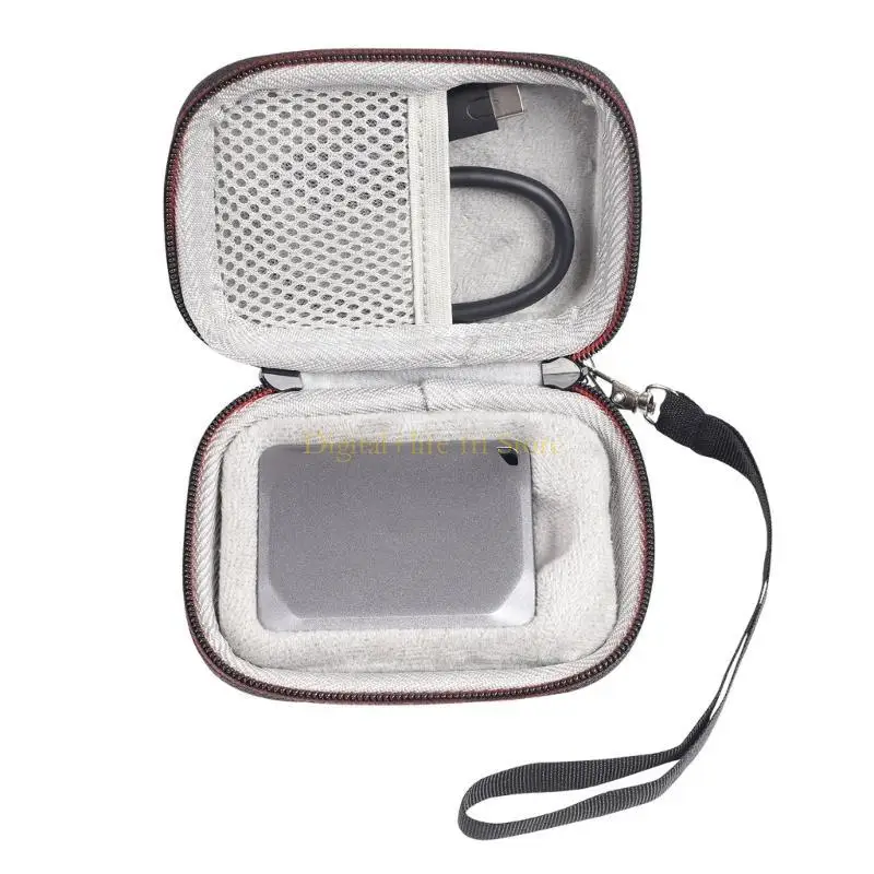 E06D Durable EVA Hard Case Shockproof Storage Bag for Crucial X9 X10 Portable SSD Keep Your Important Files Safe
E06D Durable EVA Hard Case Shockproof Storage Bag for Crucial X9 X10 Portable SSD Keep Your Important Files Safe