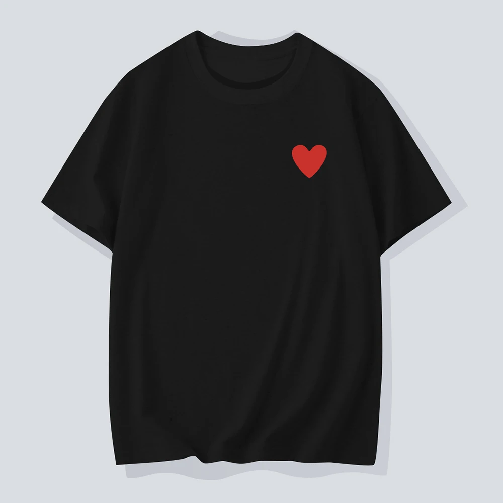 Men's new round neck T-shirt Valentine's Day fashion casual couple's T-shirt beautiful couple's outfit unisex love print
Men's new round neck T-shirt Valentine's Day fashion casual couple's T-shirt beautiful couple's outfit unisex love print
