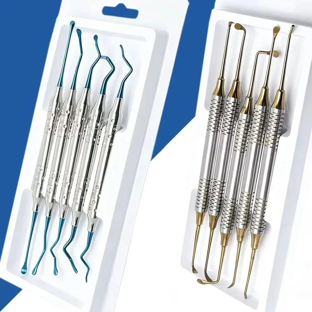 5Pcs Dental Implant Surgical Bone Vista Tunneling Procedure Titanium Implant Dental Instruments Kit for Precision Procedures
5Pcs Dental Implant Surgical Bone Vista Tunneling Procedure Titanium Implant Dental Instruments Kit for Precision Procedures