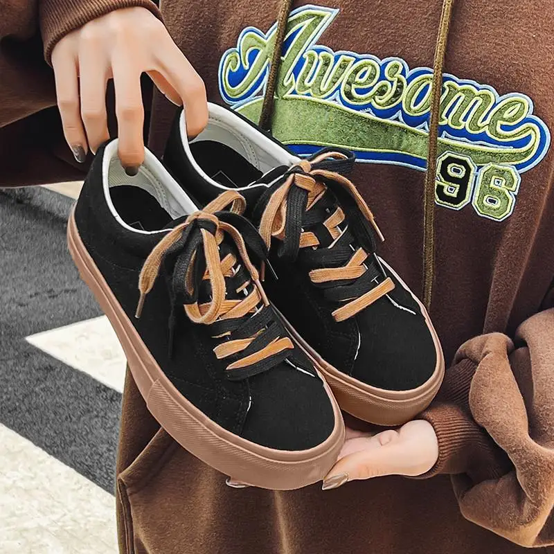 Casual Canvas Shoes for Men 2026 New Style Couple Loafers Low Help Skateboarding Shoes Versatile Men's Footwear Spring Autumn
Casual Canvas Shoes for Men 2026 New Style Couple Loafers Low Help Skateboarding Shoes Versatile Men's Footwear Spring Autumn