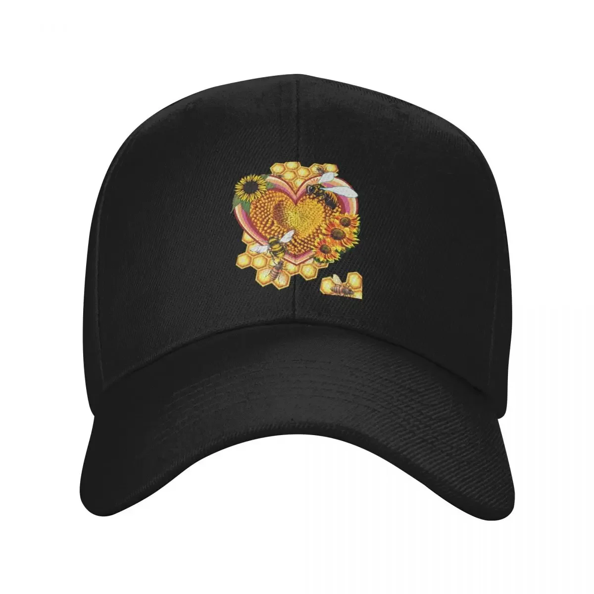 Sunflowers andBees valentine heart Baseball Cap golf hat genuine Brand Man cap Gentleman Hat Women Caps Men's
Sunflowers andBees valentine heart Baseball Cap golf hat genuine Brand Man cap Gentleman Hat Women Caps Men's