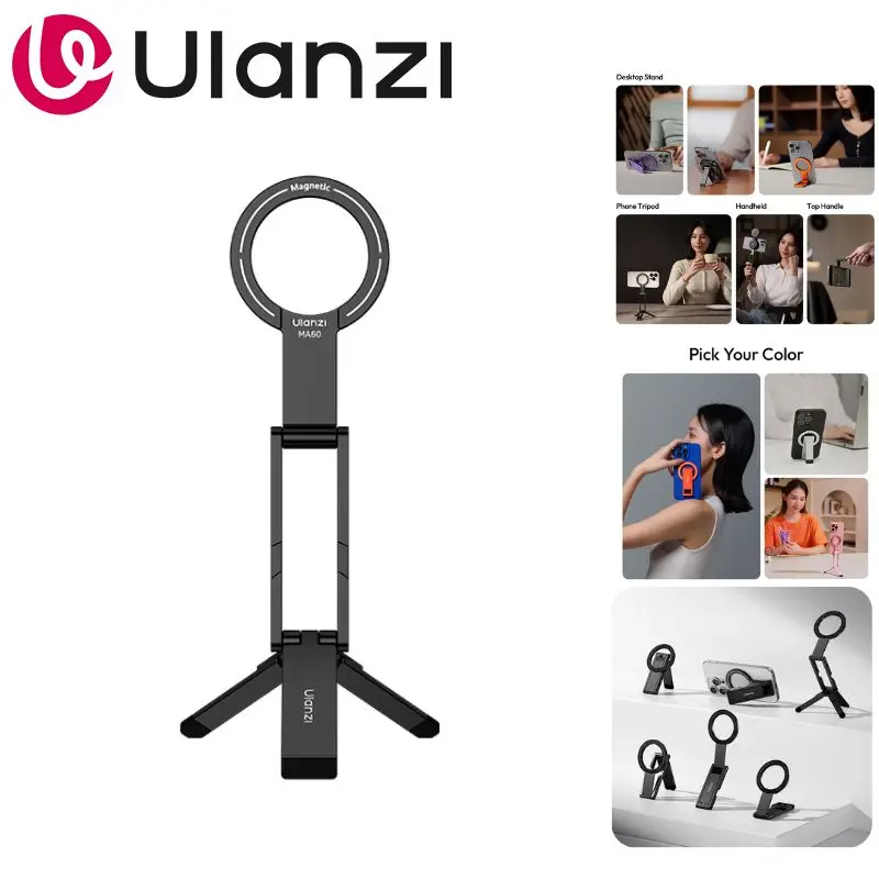 Складной магнитный штатив для телефона Ulanzi MA60, совместимый с MagSafe, с двусторонним магнитом для iPhone 15, 14, 13, для селфи, прямых трансляций и видеоблогов
Складной магнитный штатив для телефона Ulanzi MA60, совместимый с MagSafe, с двусторонним магнитом для iPhone 15, 14, 13, для селфи, прямых трансляций и видеоблогов