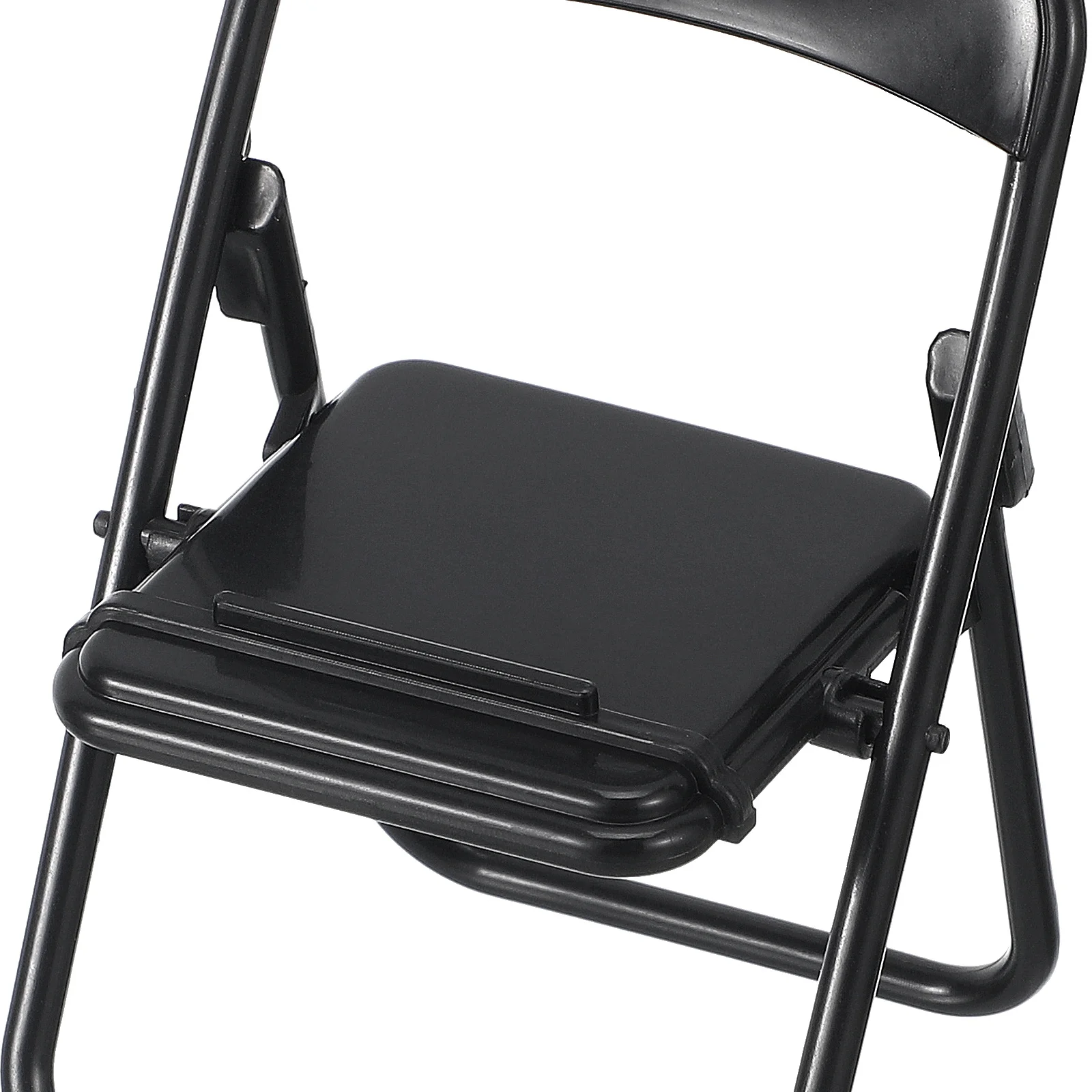 12Pcs Mini Chair Phone Holder Black Foldable Design for Desk Stand Use Miniature Furniture Decoration Smartphones Table Prop
12Pcs Mini Chair Phone Holder Black Foldable Design for Desk Stand Use Miniature Furniture Decoration Smartphones Table Prop