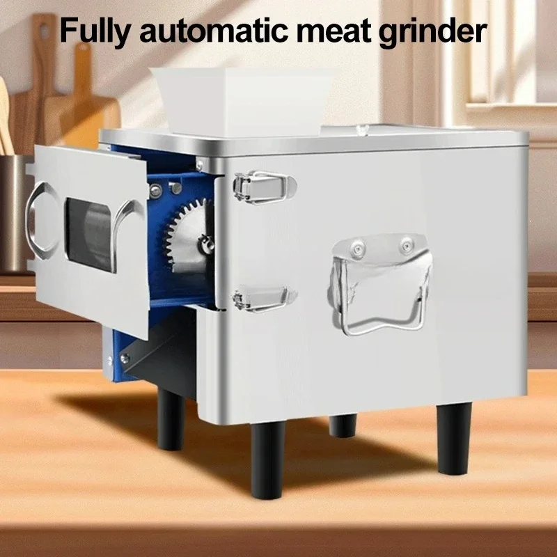 Top Quality 1400RPM/Min Commercial Meat Cutter 850W Stainless Steel Automatic Slicer Dicer Shredder With Safety Guard For Restau
Top Quality 1400RPM/Min Commercial Meat Cutter 850W Stainless Steel Automatic Slicer Dicer Shredder With Safety Guard For Restau