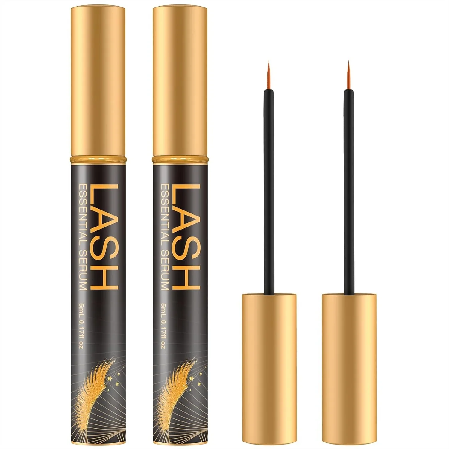 Lash & Brow Serum – Fuller, Longer Lashes & Brows – Gentle for Sensitive Eyes – Vegan & Cruelty-Free – 0.17 fl oz (2-Pack)
Lash & Brow Serum – Fuller, Longer Lashes & Brows – Gentle for Sensitive Eyes – Vegan & Cruelty-Free – 0.17 fl oz (2-Pack)